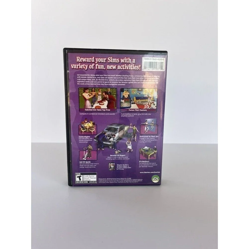 The Sims 2 Expansion Pack Lot – Bon Voyage, FreeTime, Pets (PC CD-ROM) – Bundle